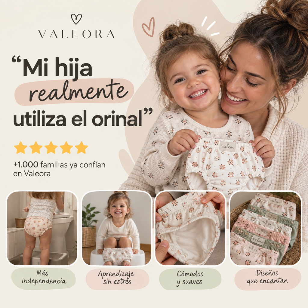 Braguitas de Aprendizaje para Dejar el Pañal