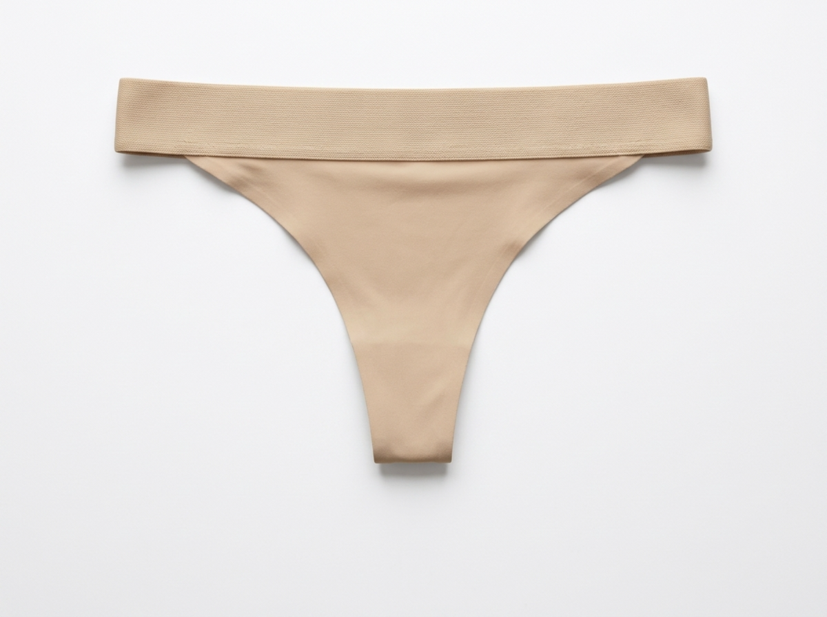 Tanga Invisible de Tiro Bajo con Acabado Frontal Discreto