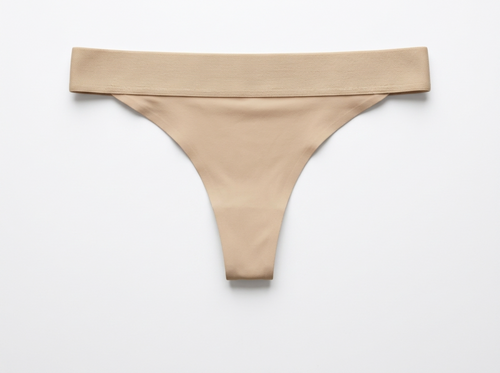Tanga Invisible de Tiro Bajo con Acabado Frontal Discreto