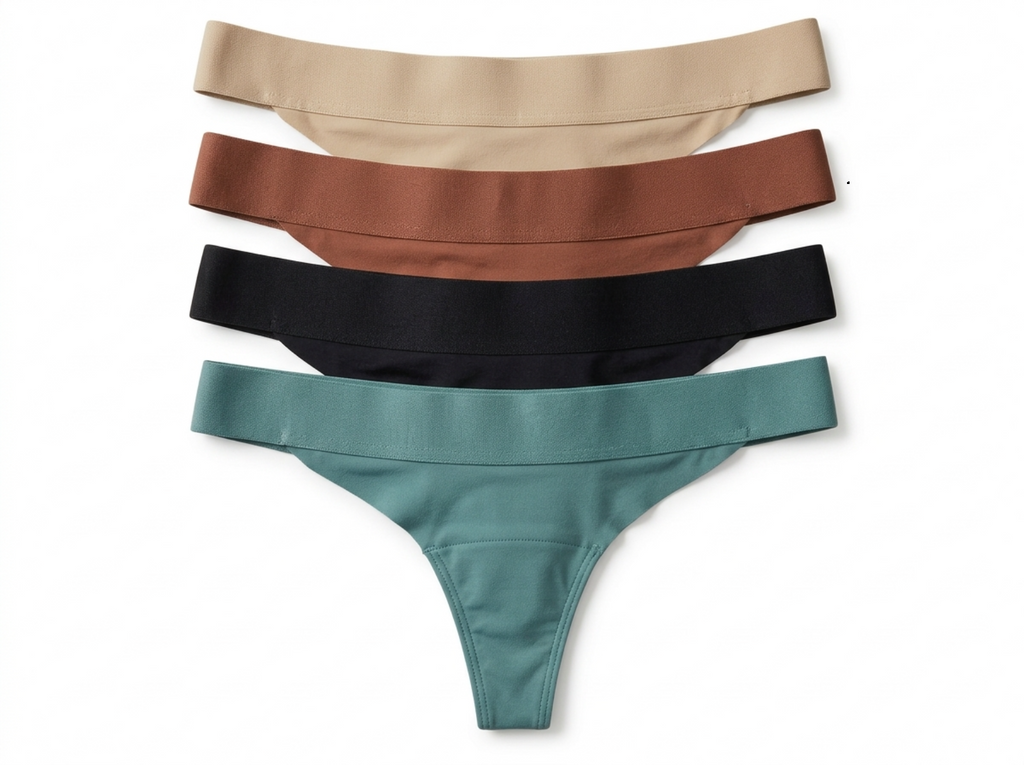 Tanga Invisible de Tiro Bajo con Acabado Frontal Discreto