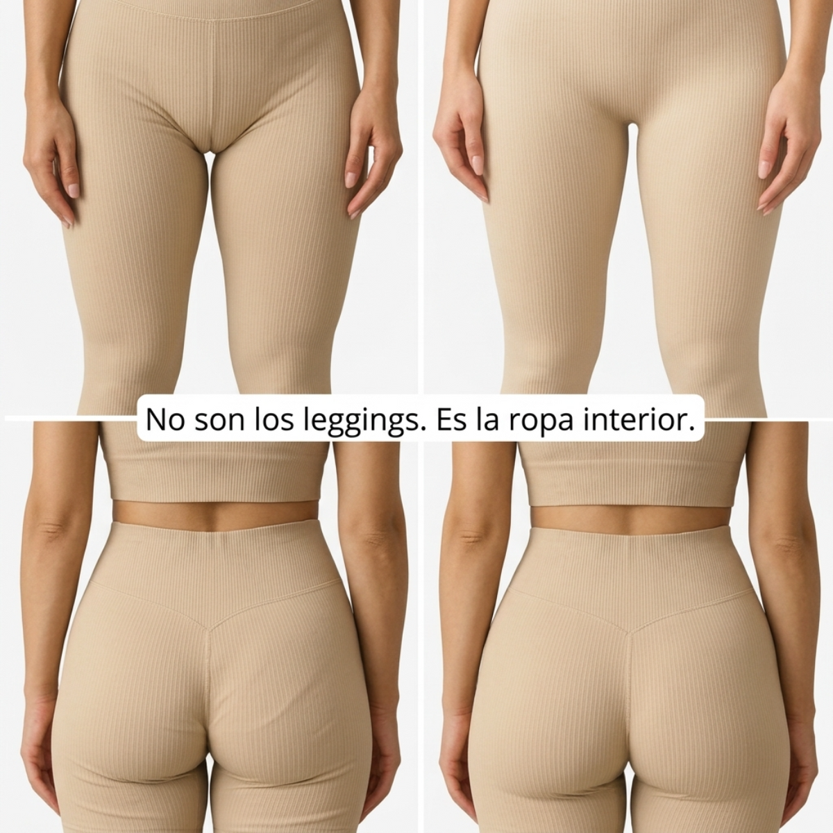 Tanga Invisible de Tiro Bajo con Acabado Frontal Discreto